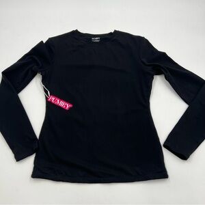 Pumiey long sleeve black size M double lined shirt. Super soft‎ material NWT